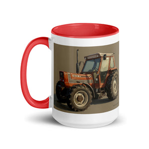 FIAT Mug with Color Inside – Tractor Mugs