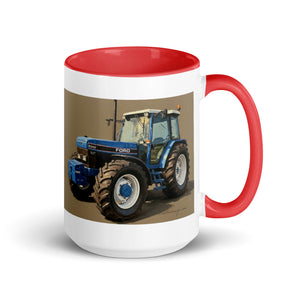 Ford Mug with Color Inside – Tractor Mugs