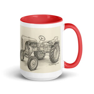 Porsche Mug with Color Inside – Tractor Mugs