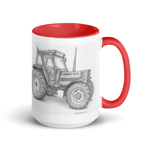 FIAT Mug with Color Inside – Tractor Mugs