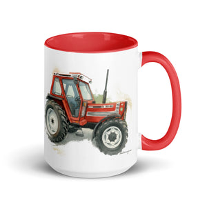 FIAT Mug with Color Inside – Tractor Mugs