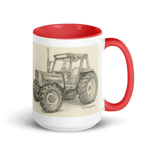 FIAT Mug with Color Inside – Tractor Mugs