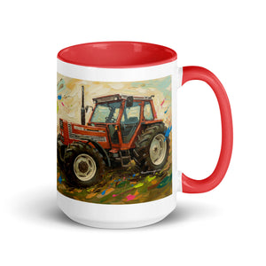 FIAT Mug with Color Inside – Tractor Mugs
