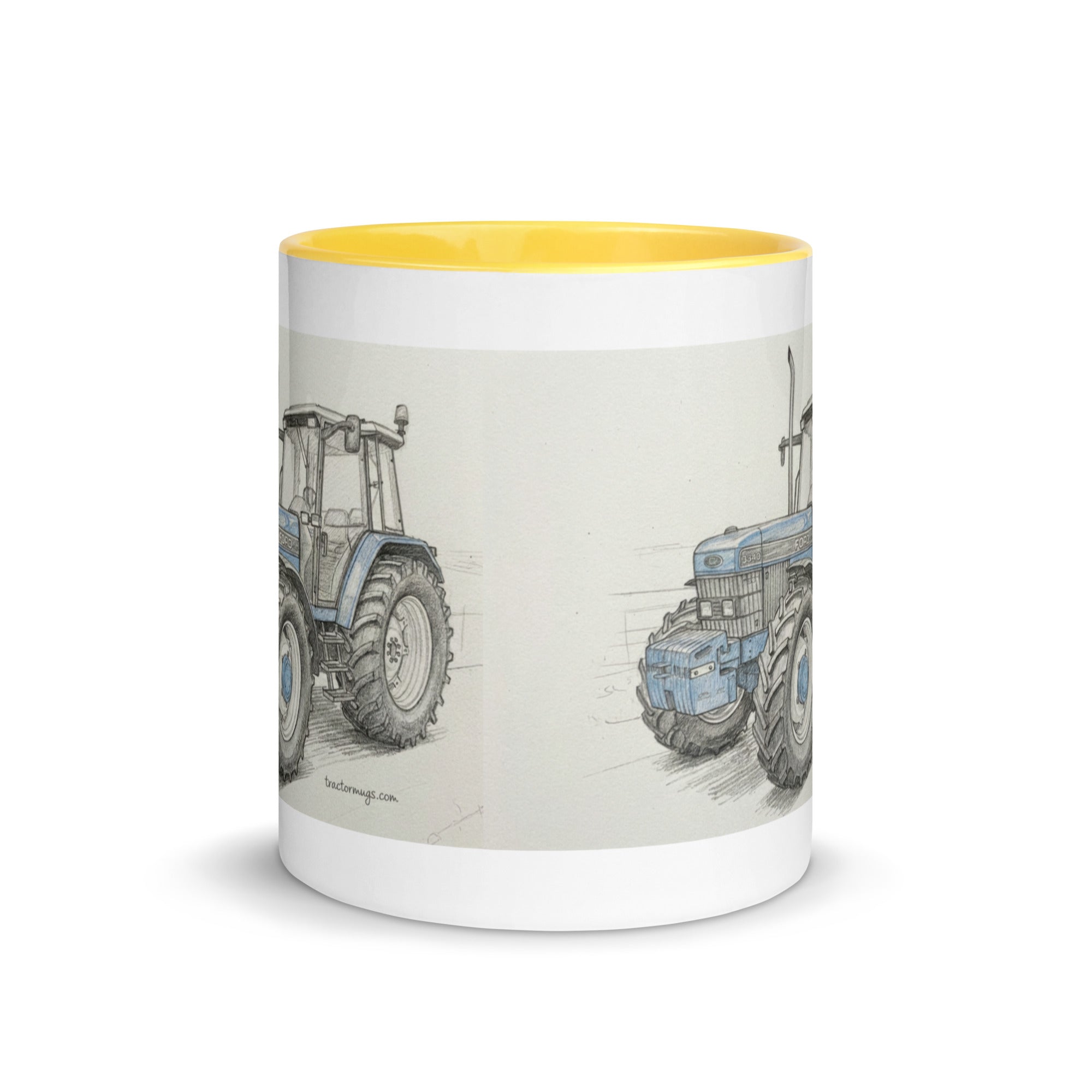 Ford Mug with Color Inside – Tractor Mugs