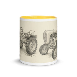 Porsche Mug with Color Inside – Tractor Mugs