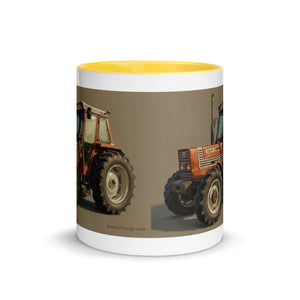 FIAT Mug with Color Inside – Tractor Mugs
