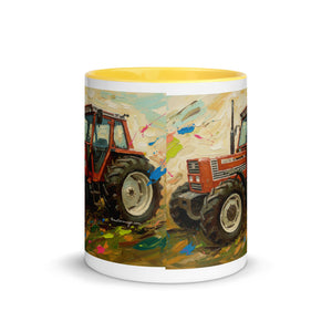 FIAT Mug with Color Inside – Tractor Mugs