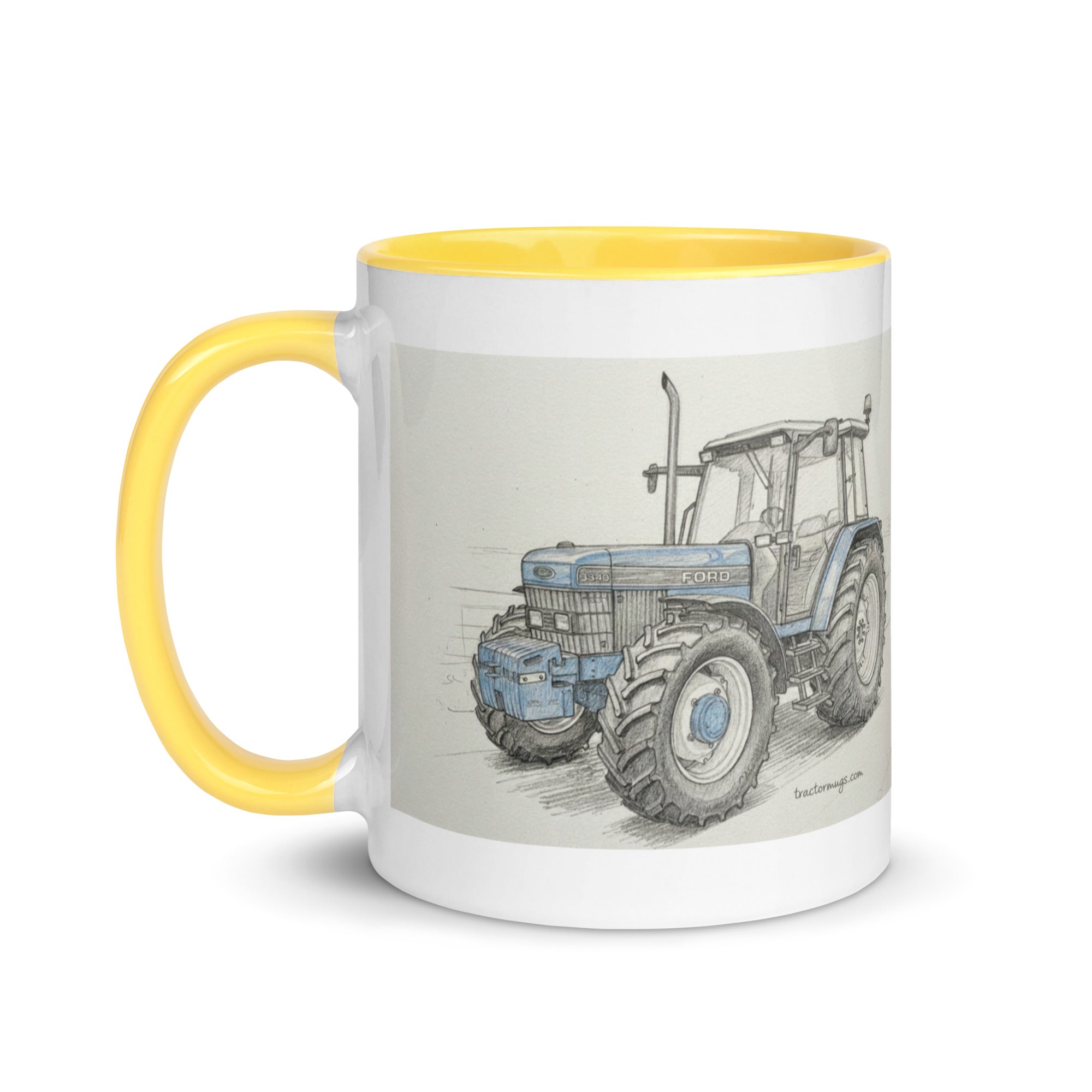 Ford Mug with Color Inside – Tractor Mugs