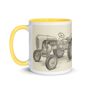 Porsche Mug with Color Inside – Tractor Mugs