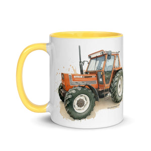 FIAT Mug with Color Inside – Tractor Mugs