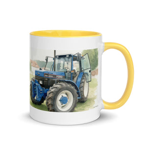 Ford Mug with Color Inside – Tractor Mugs