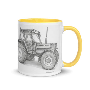 FIAT Mug with Color Inside – Tractor Mugs