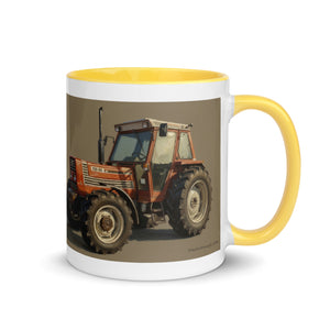 FIAT Mug with Color Inside – Tractor Mugs