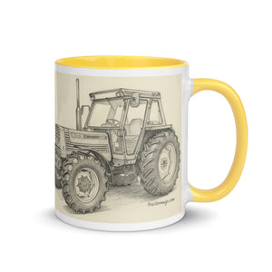 FIAT Mug with Color Inside – Tractor Mugs