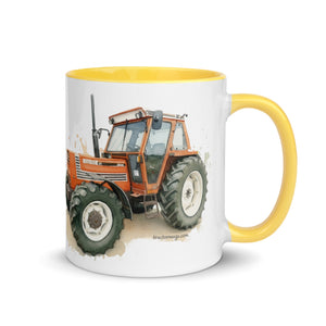 FIAT Mug with Color Inside – Tractor Mugs