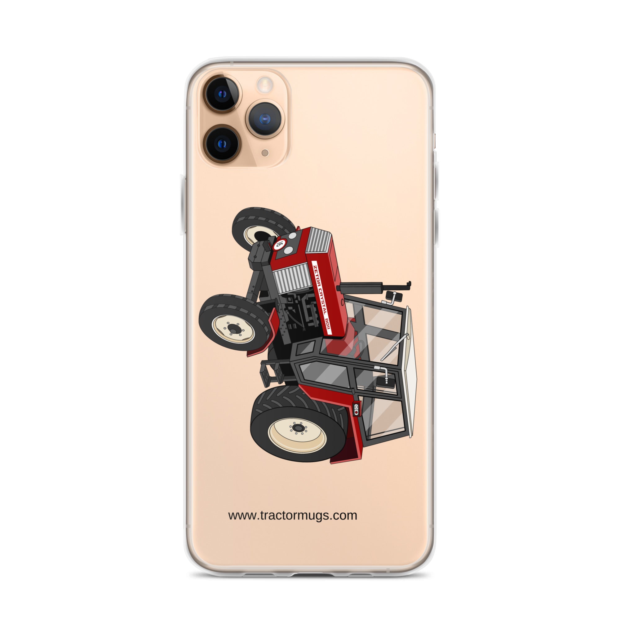 Zetor Clear Case for iPhone® iPhone 11 Pro Max Zetor Crystal 8011 | Clear Case for iPhone® Quality Farmers Merch