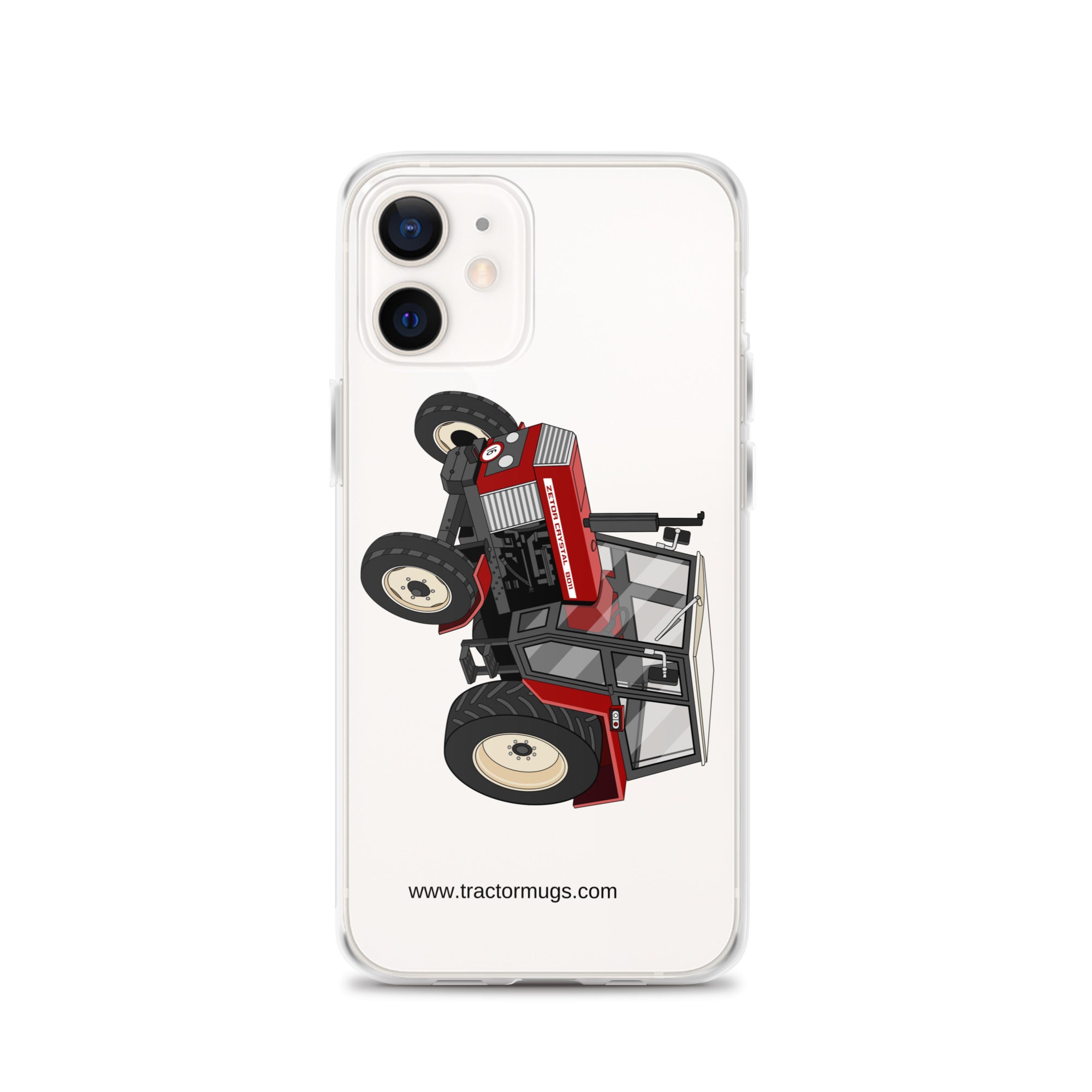Zetor Clear Case for iPhone® iPhone 12 Zetor Crystal 8011 | Clear Case for iPhone® Quality Farmers Merch