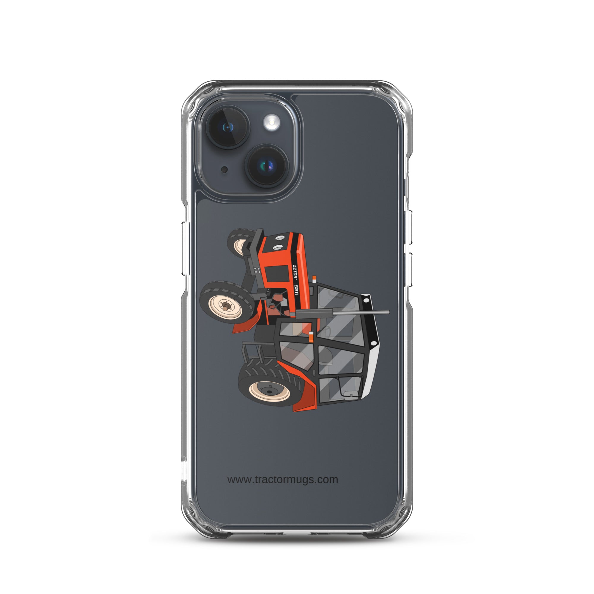 Zetor Clear Case for iPhone® iPhone 15 Zetor 5211 | Clear Case for iPhone® Quality Farmers Merch