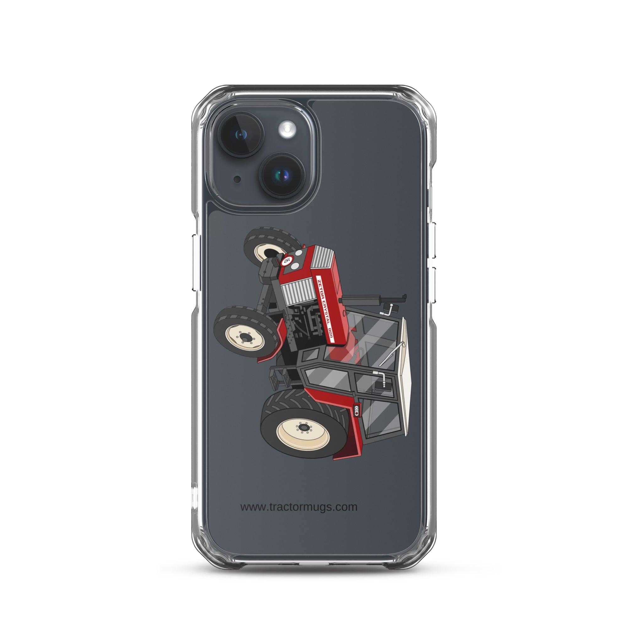 Zetor Clear Case for iPhone® iPhone 15 Zetor Crystal 8011 | Clear Case for iPhone® Quality Farmers Merch