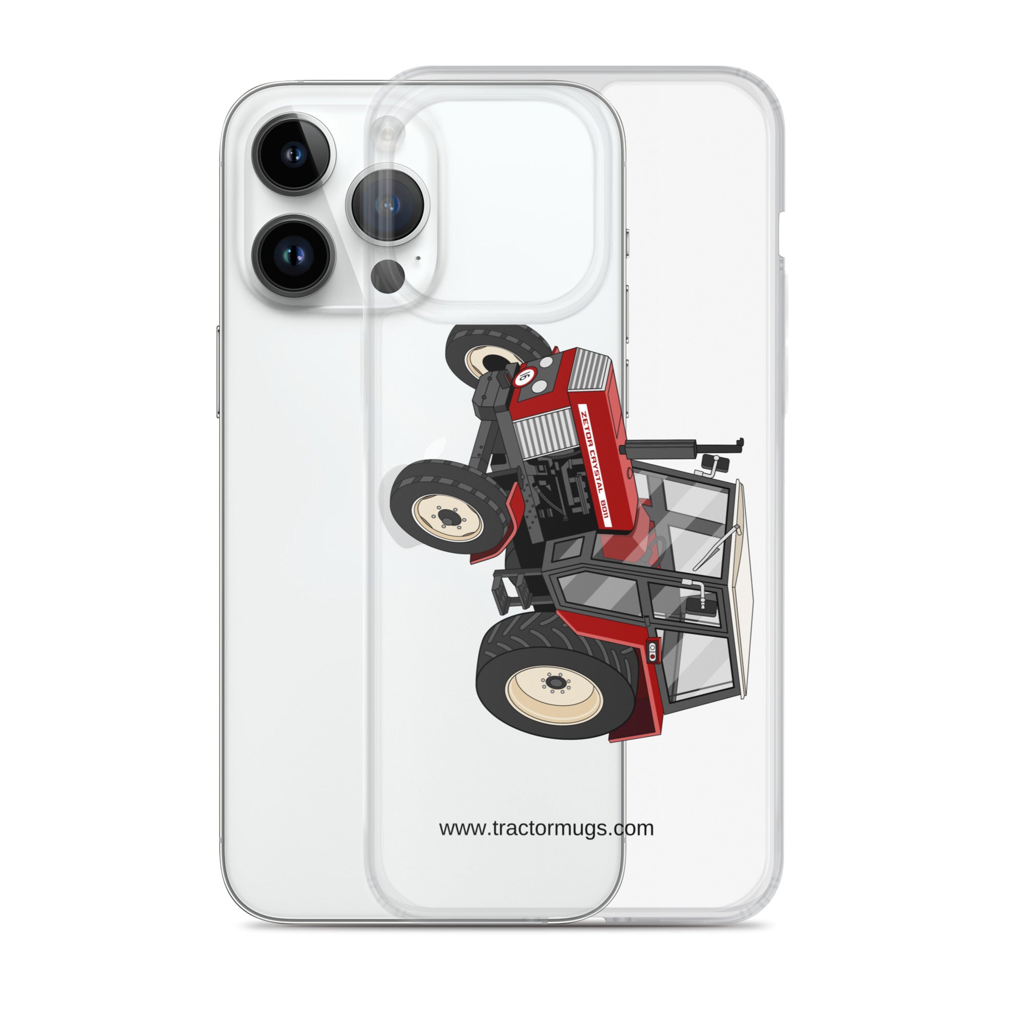 Zetor Clear Case for iPhone® Zetor Crystal 8011 | Clear Case for iPhone® Quality Farmers Merch