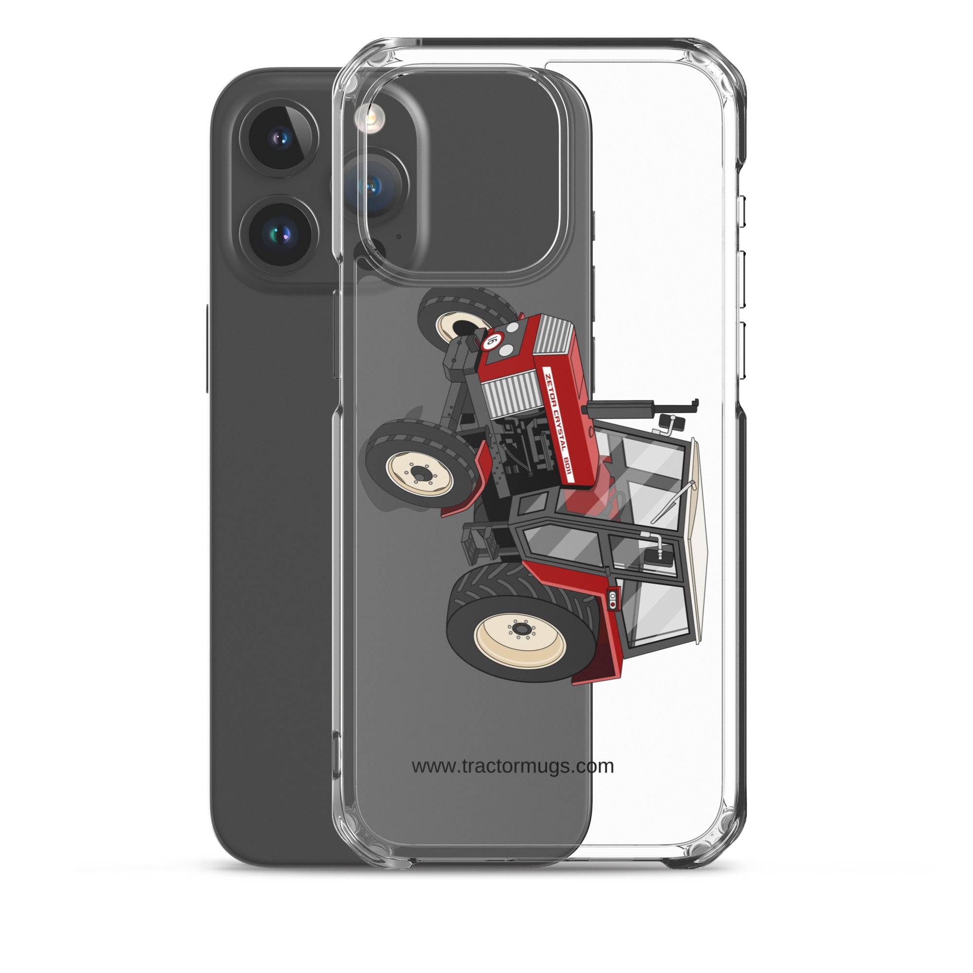 Zetor Clear Case for iPhone® Zetor Crystal 8011 | Clear Case for iPhone® Quality Farmers Merch