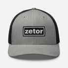 Zetor Heather/ Black Oasis Style Retro Zetor | Trucker Cap Quality Farmers Merch