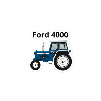 Ford 4000 Bubble-free stickers